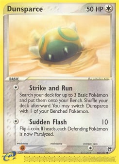 Dunsparce 60/100 Sandstorm