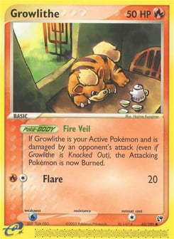 Growlithe 65/100 Sandstorm
