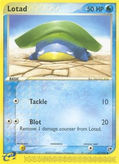 Lotad 67/100 Sandstorm