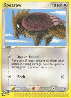 Spearow 81/100 Sandstorm