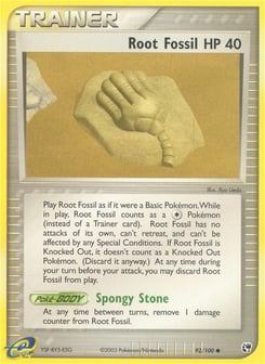Root Fossil 92/100 Sandstorm
