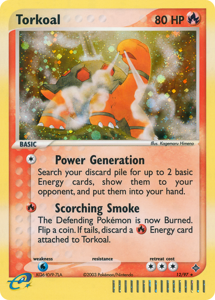 Torkoal 12/97 Dragon