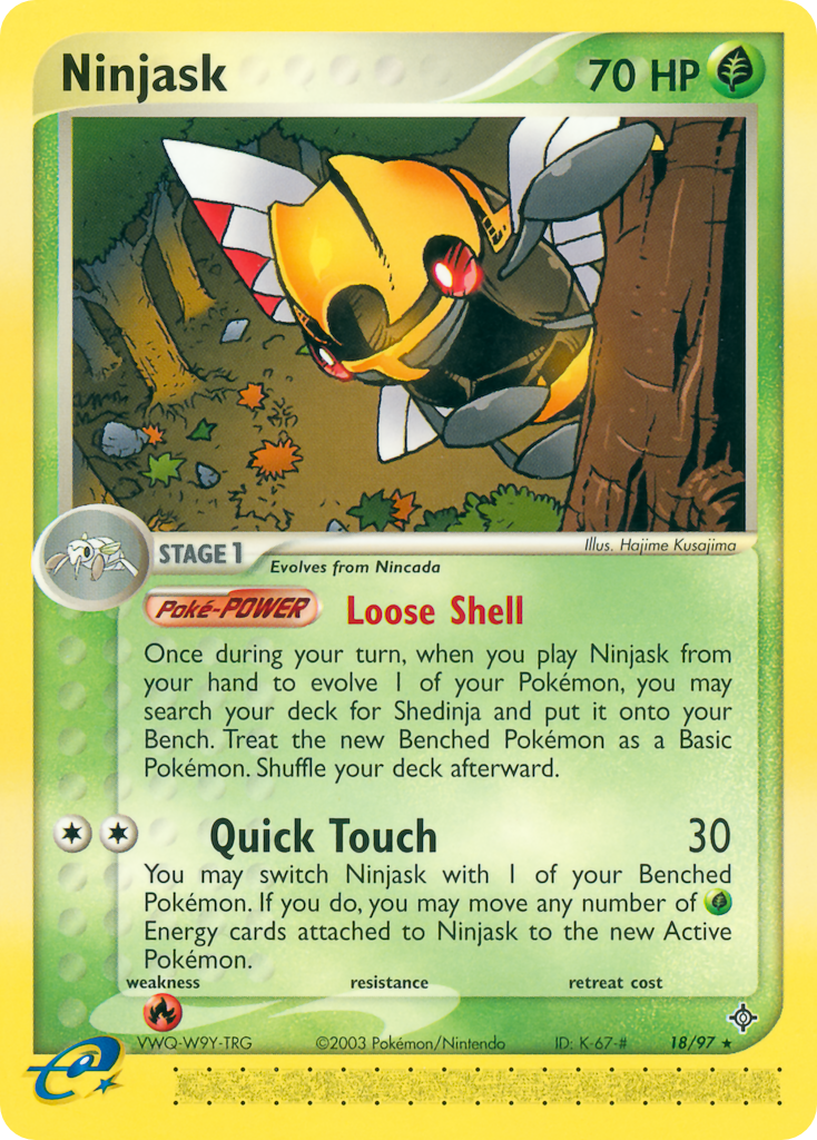 Ninjask 18/97 Dragon