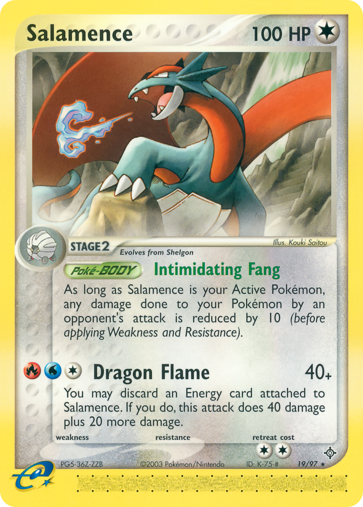 Salamence 19/97 Dragon