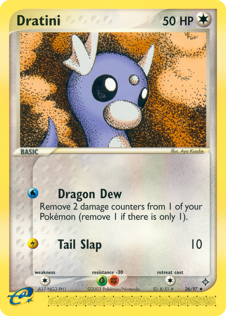 Dratini 26/97 Dragon