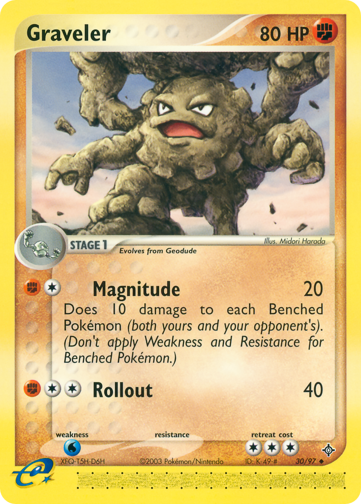 Graveler 30/97 Dragon
