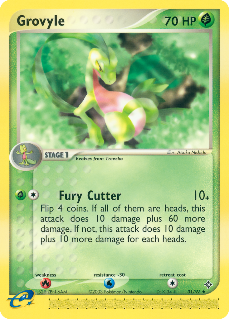 Grovyle 31/97 Dragon