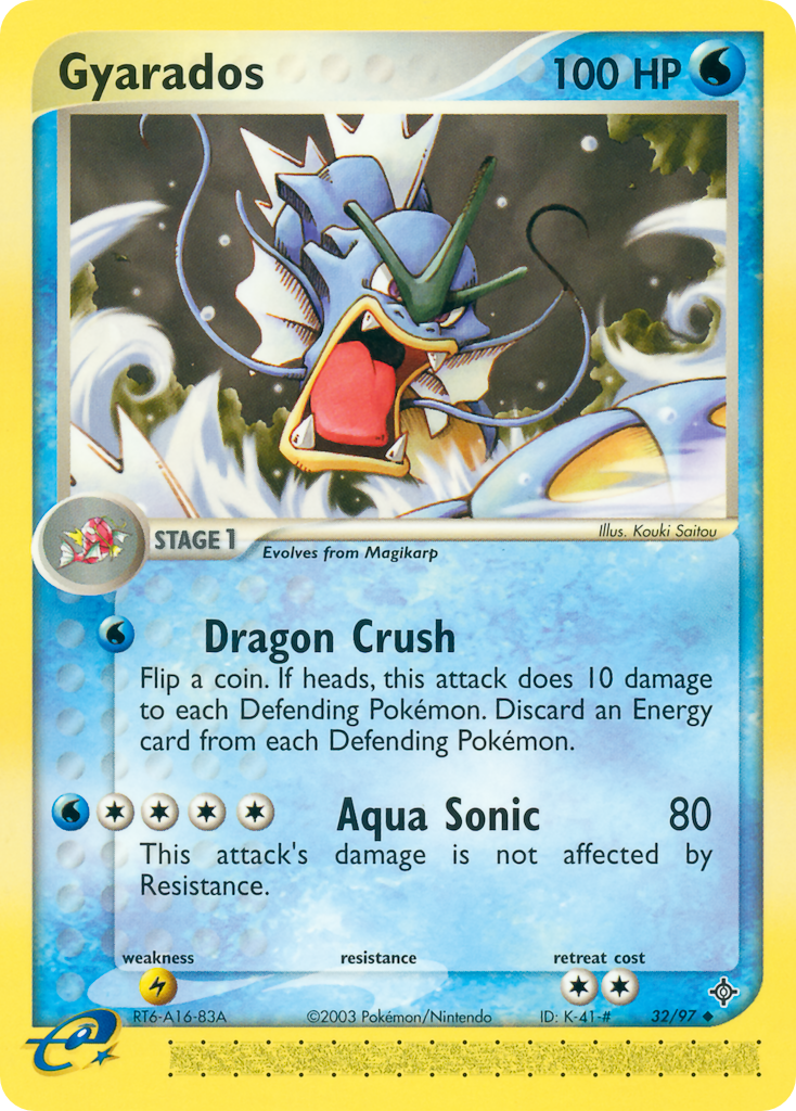 Gyarados 32/97 Dragon