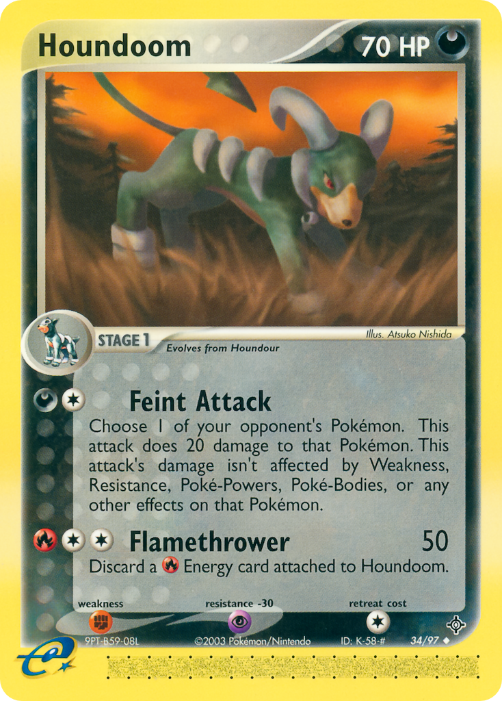 Houndoom 34/97 Dragon