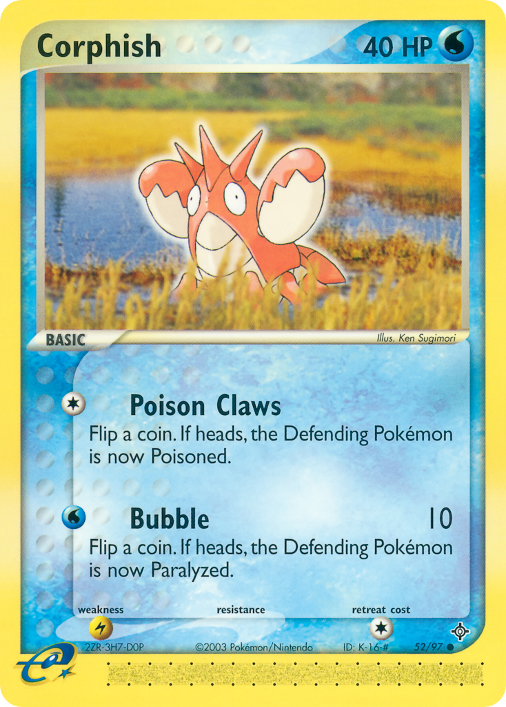 Corphish 52/97 Dragon