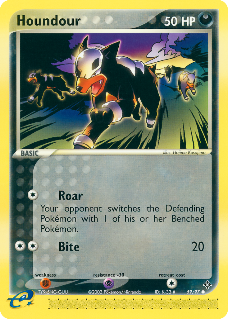 Houndour 59/97 Dragon