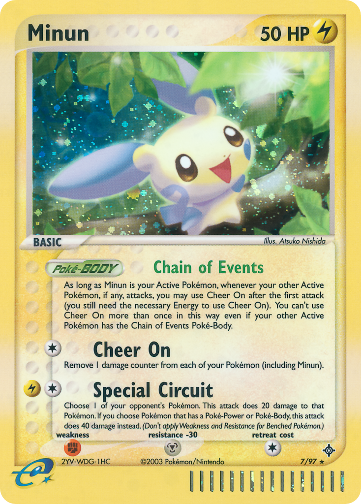 Minun 7/97 Dragon