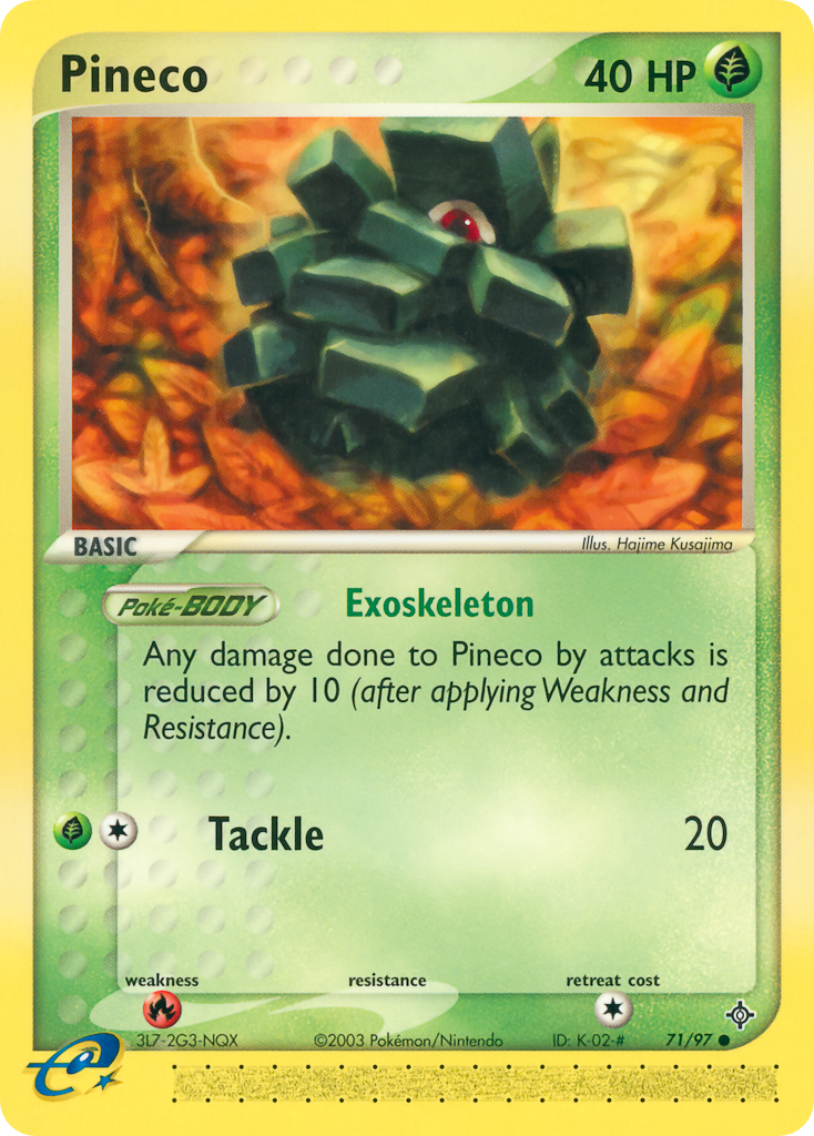 Pineco 71/97 Dragon