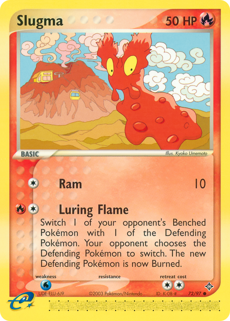 Slugma 72/97 Dragon