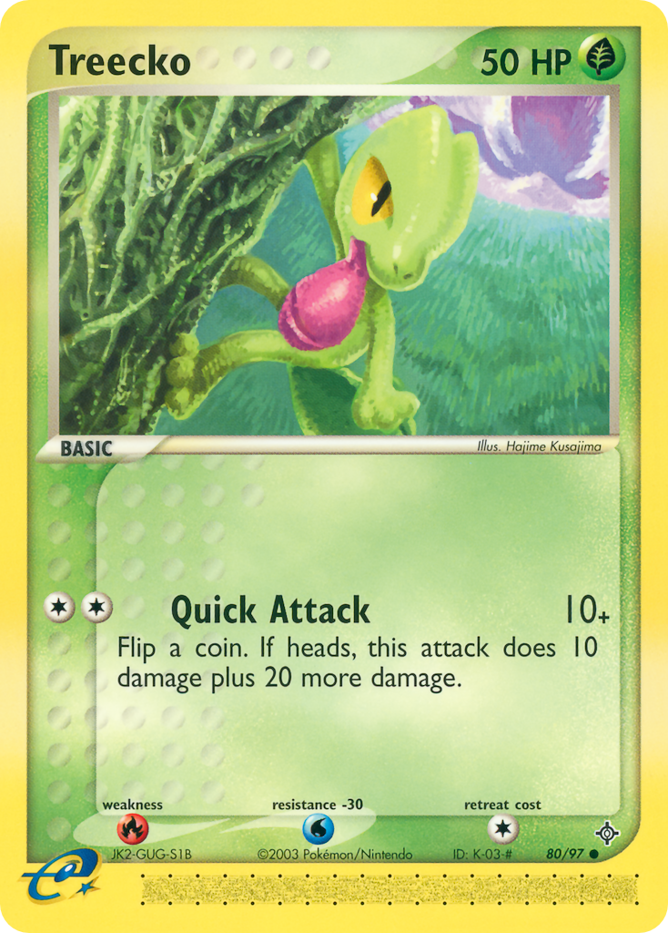 Treecko 80/97 Dragon