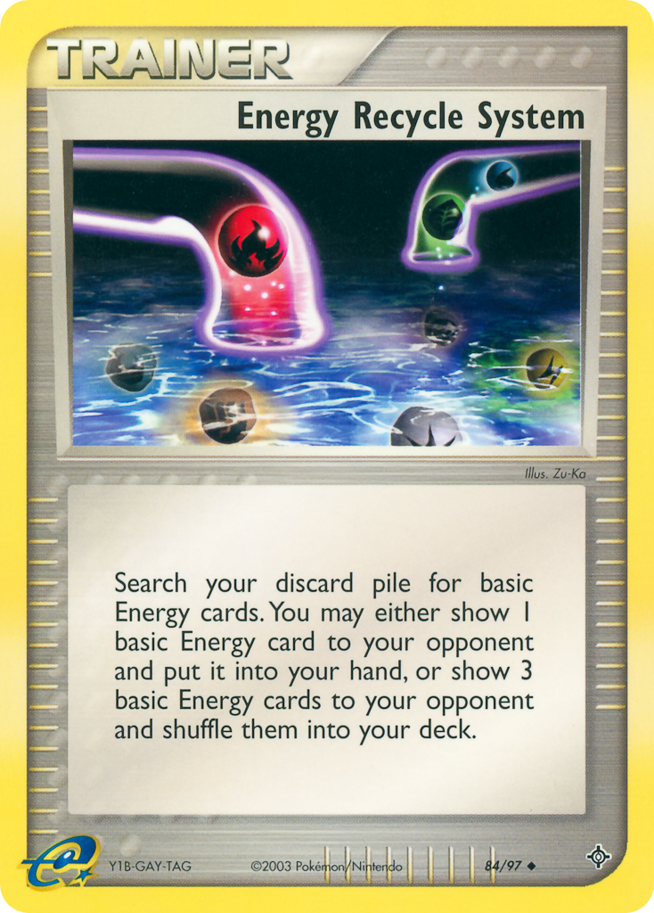 Energy Recycle System 84/97 Dragon