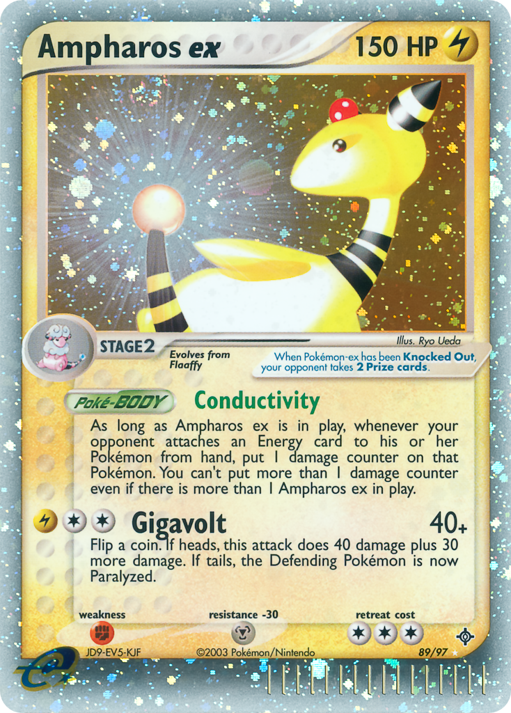 Ampharos ex 89/97 Dragon