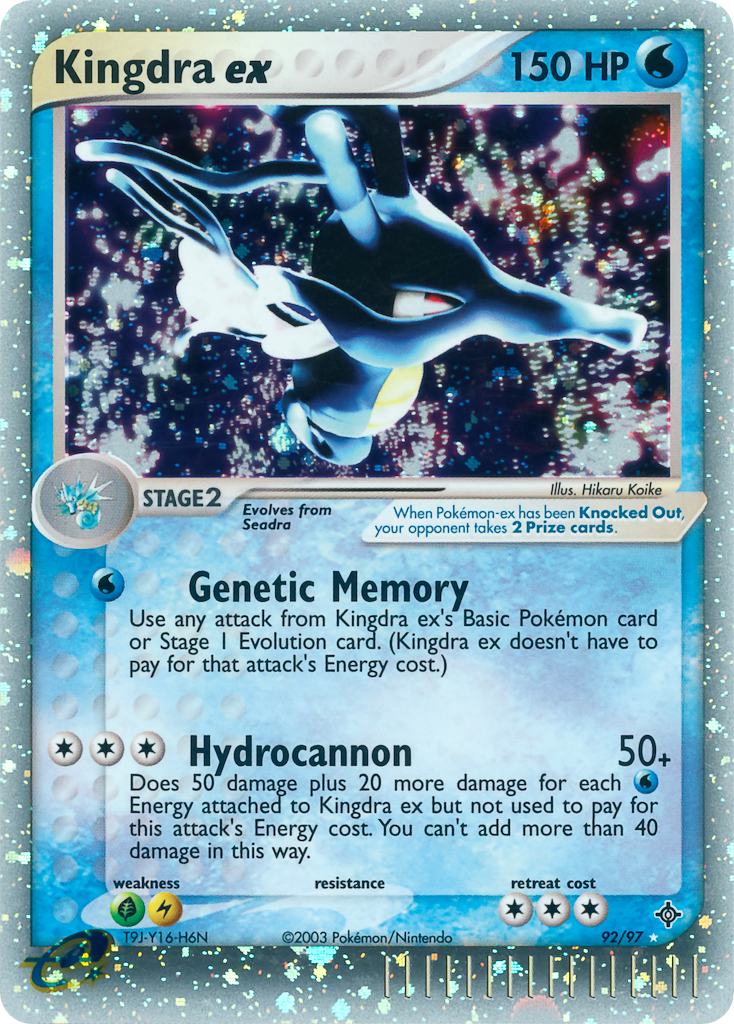 Kingdra ex 92/97 Dragon