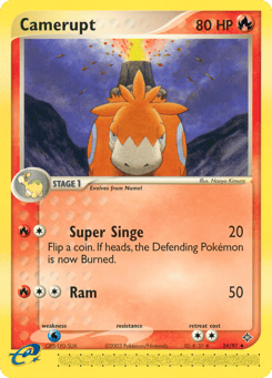 Camerupt 24/97 Dragon