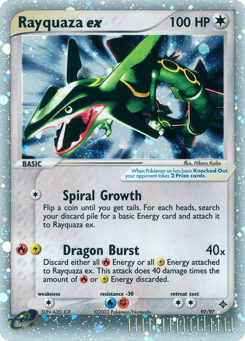 Rayquaza ex 97/97 Dragon