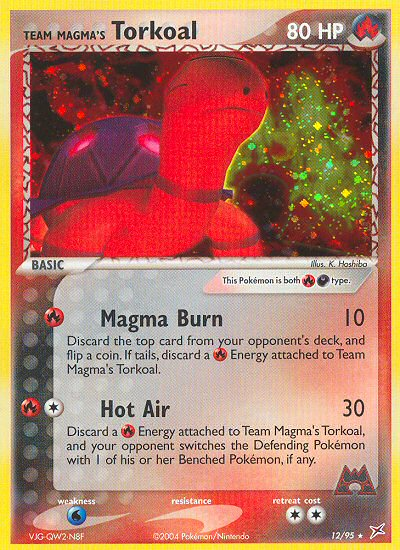 Team Magma's Torkoal 12/95 Team Magma vs Team Aqua