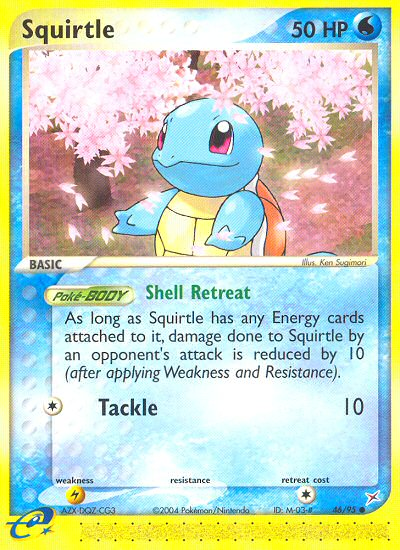 Squirtle 46/95 Team Magma vs Team Aqua