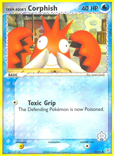 Team Aqua's Corphish 50/95 Team Magma vs Team Aqua
