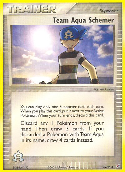 Team Aqua Schemer 69/95 Team Magma vs Team Aqua