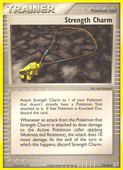 Strength Charm 74/95 Team Magma vs Team Aqua