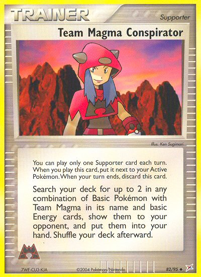 Team Magma Conspirator 82/95 Team Magma vs Team Aqua