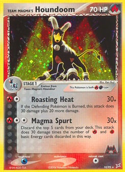 Team Magma's Houndoom 10/95 Team Magma vs Team Aqua