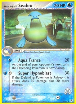 Team Aqua's Sealeo 16/95 Team Magma vs Team Aqua