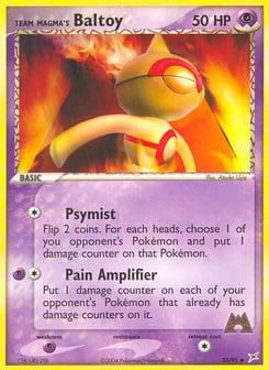 Team Magma's Baltoy 32/95 Team Magma vs Team Aqua