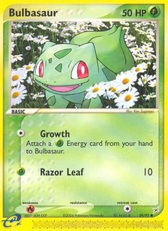 Bulbasaur 39/95 Team Magma vs Team Aqua