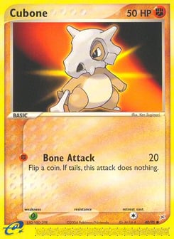 Cubone 40/95 Team Magma vs Team Aqua