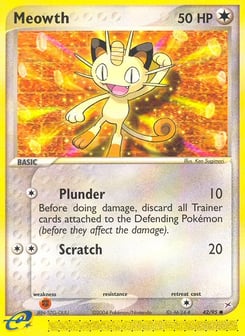 Meowth 42/95 Team Magma vs Team Aqua