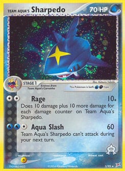 Team Aqua's Sharpedo 5/95 Team Magma vs Team Aqua