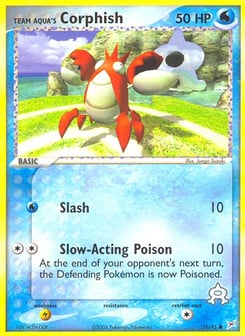 Team Aqua's Corphish 51/95 Team Magma vs Team Aqua