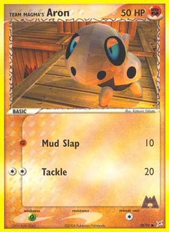 Team Magma's Aron 58/95 Team Magma vs Team Aqua