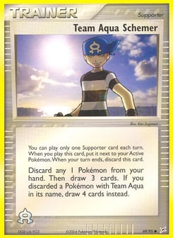 Team Aqua Schemer 69/95 Team Magma vs Team Aqua