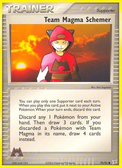 Team Magma Schemer 70/95 Team Magma vs Team Aqua