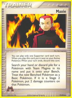 Maxie 73/95 Team Magma vs Team Aqua