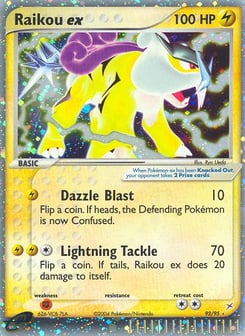 Raikou ex 92/95 Team Magma vs Team Aqua