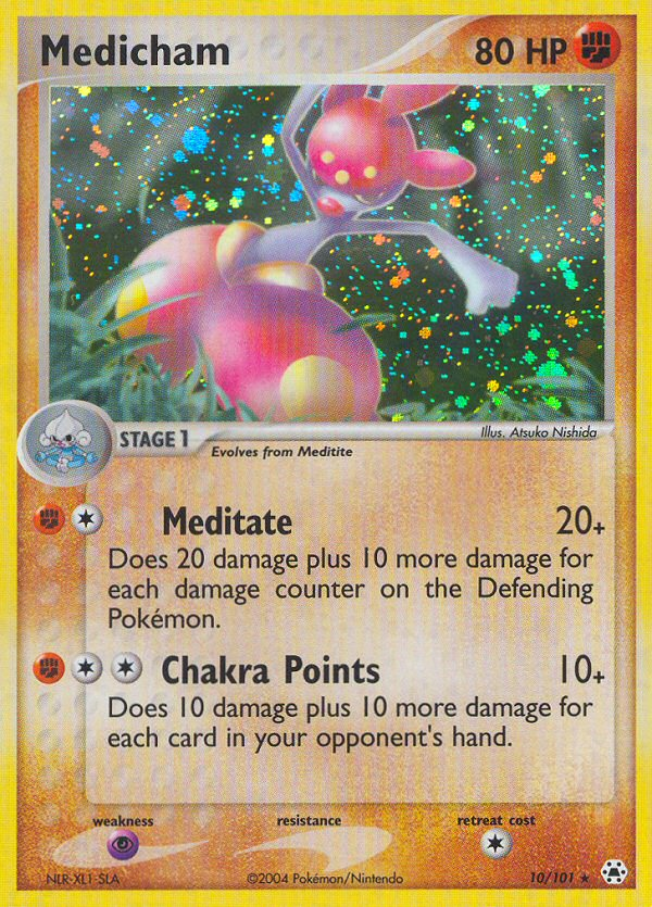 Medicham 10/101 Hidden Legends