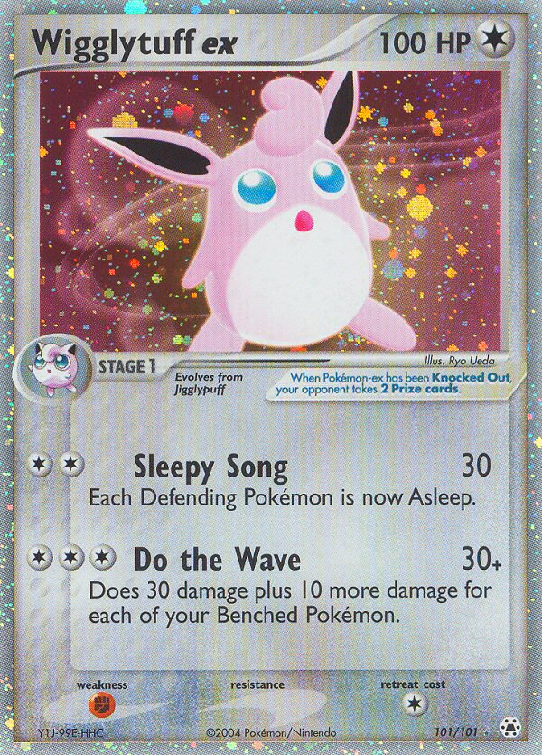 Wigglytuff ex 101/101 Hidden Legends