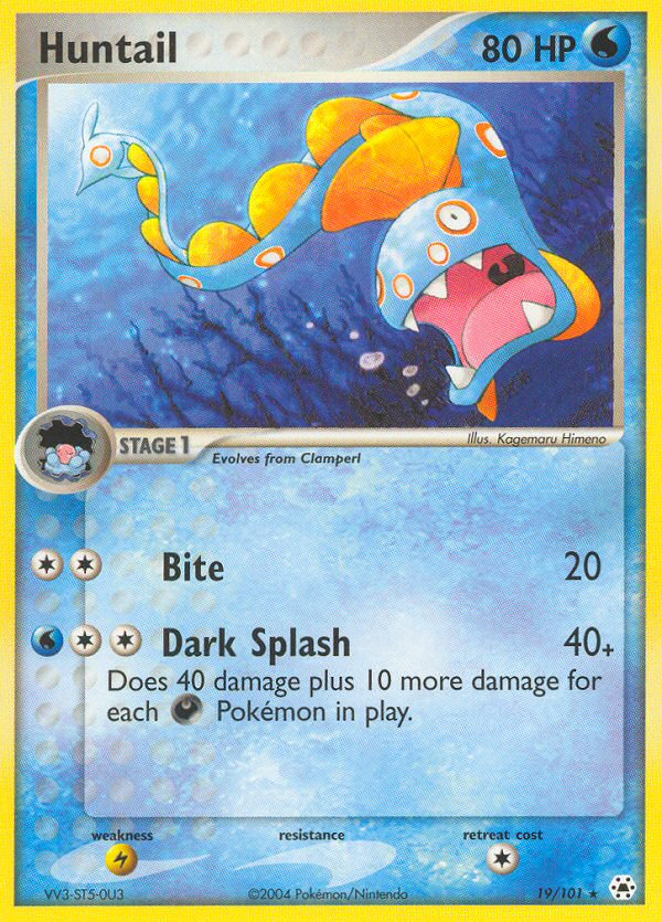 Huntail 19/101 Hidden Legends