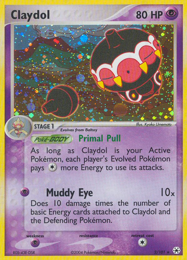 Claydol 2/101 Hidden Legends
