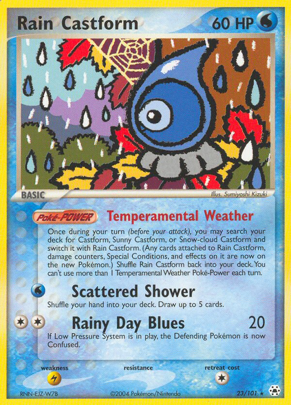 Rain Castform 23/101 Hidden Legends