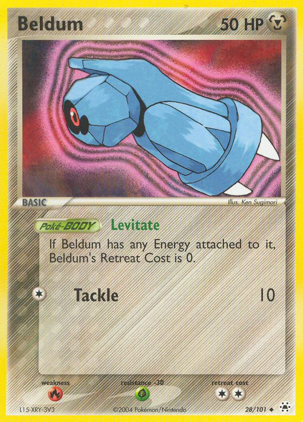 Beldum 28/101 Hidden Legends