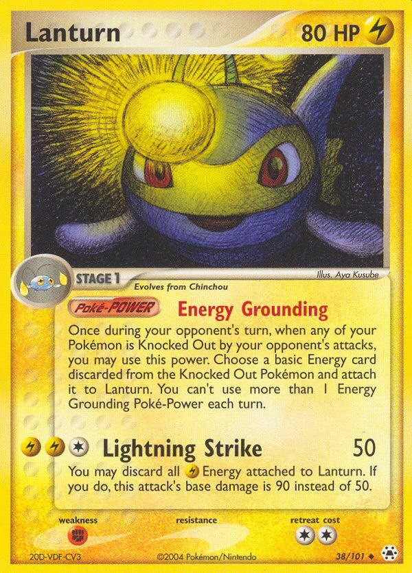 Lanturn 38/101 Hidden Legends